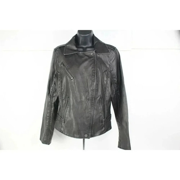 ladies LUCKY BRAND Leather Jacket size S - Picture 1 of 11